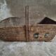 Antique picking basket harvest tray picking basket french