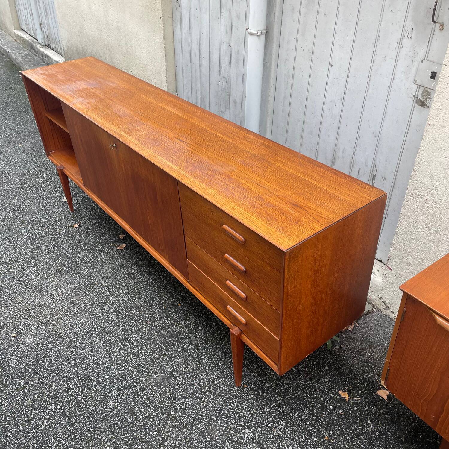Vintage Scandinavian sideboard