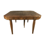 Art deco table with 2 leaves