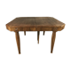 Art deco table with 2 leaves
