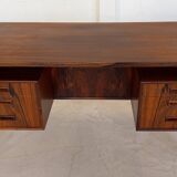 Bureau en palissandre danois par Gunnar Nielsen.