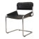 Leather chair, Italian design, 1970s, production: Italy