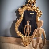 Mirror 48x28 gilded with leaf