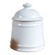 Sucrier blanc émaillé