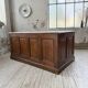 Counter or desk in oak from the 1950s.