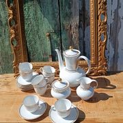 Vintage coffee service in porcelain Seltmann Weiden Bavaria –