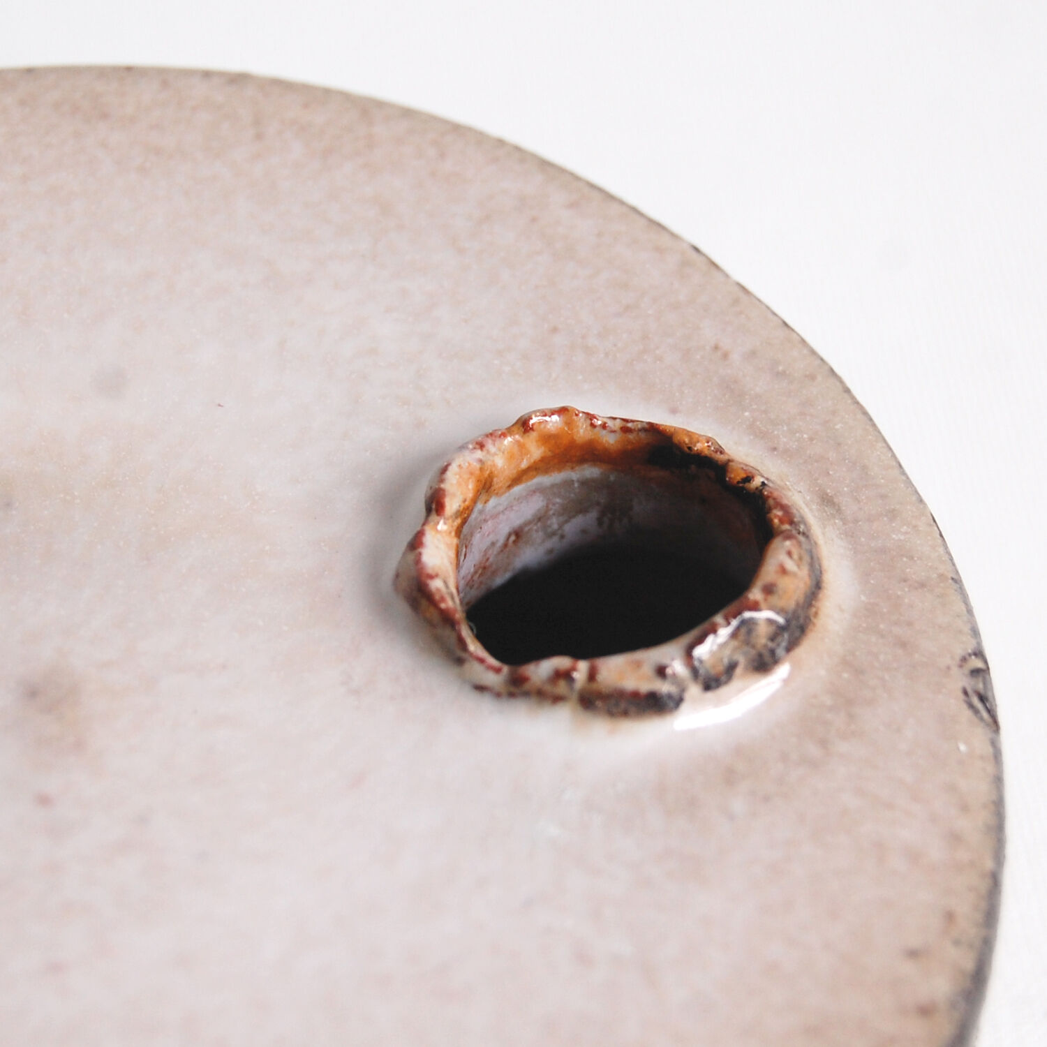 Brutalist vase Perignem 1970s