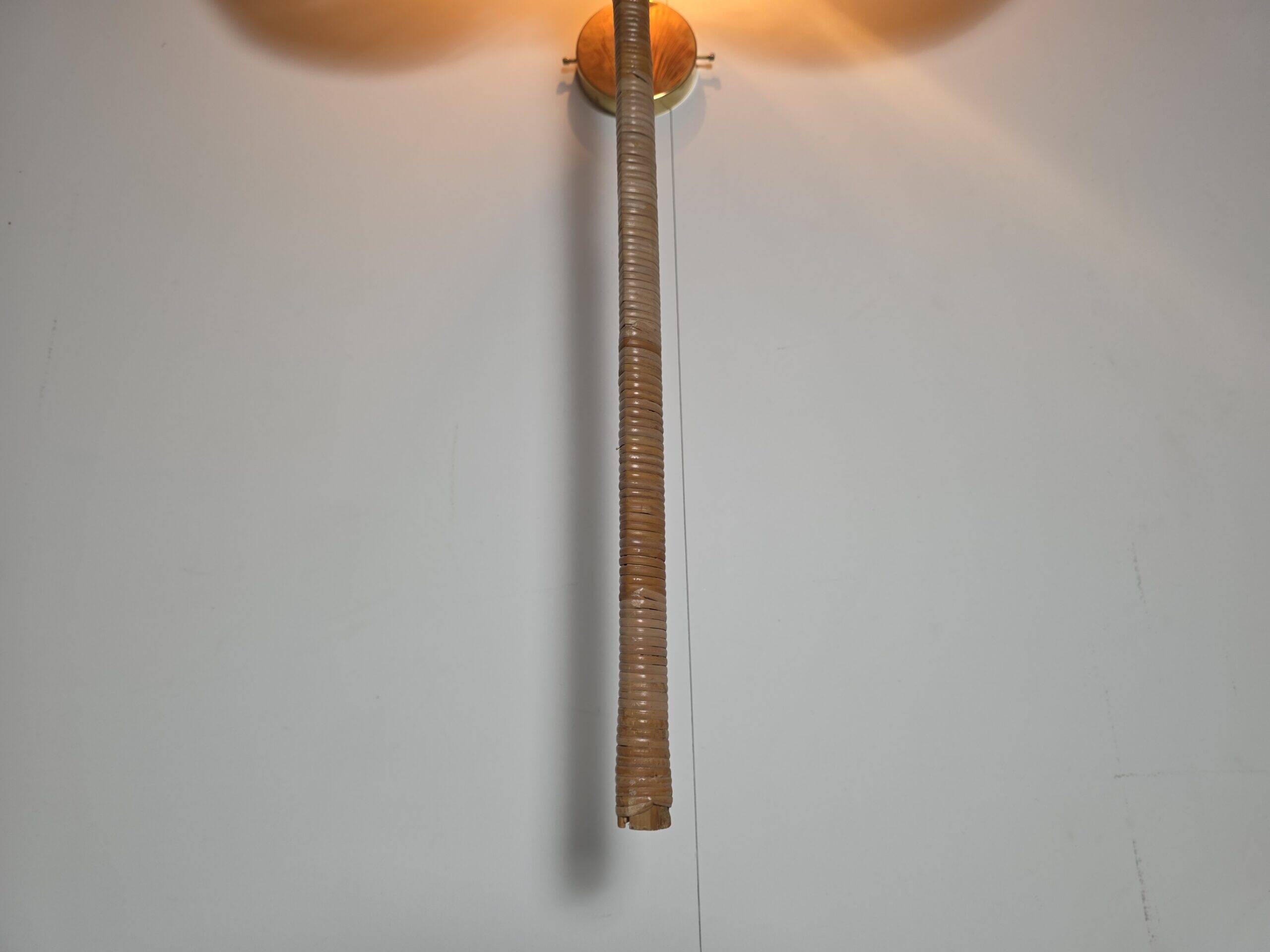 Large Vivai del Sud leaf-shaped wall sconce, Italy, circa 1970