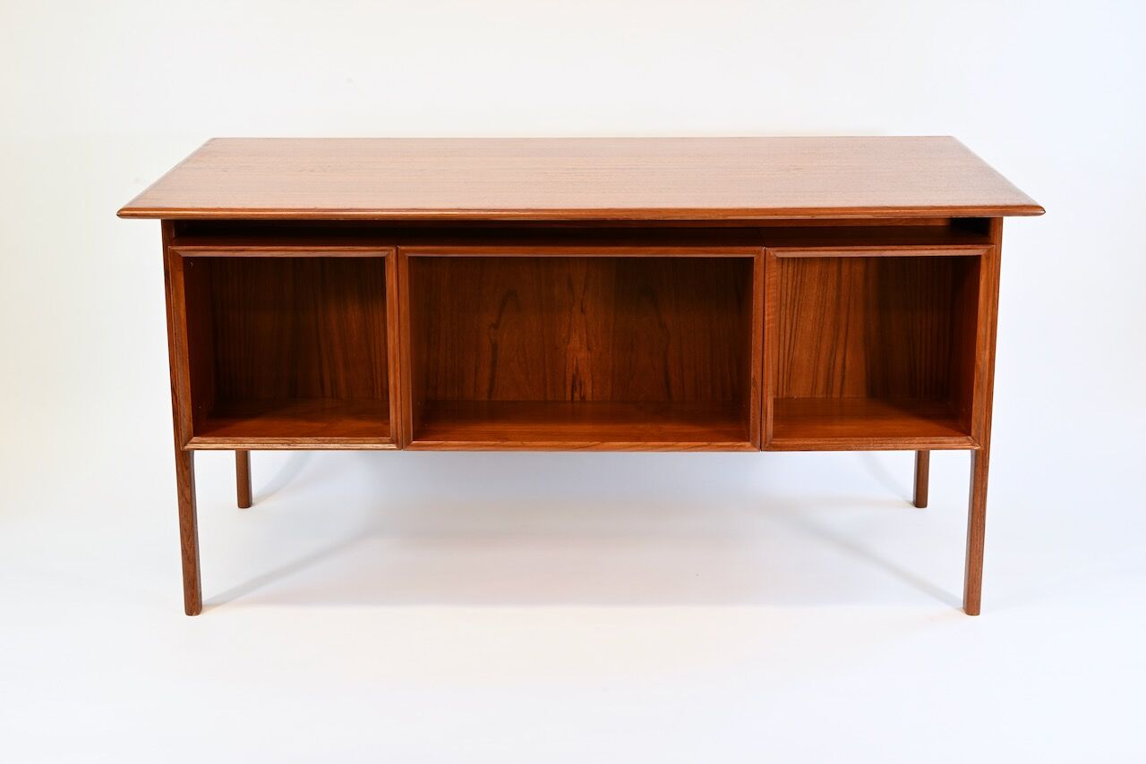 Vintage Danish teak office by Arne Vodder