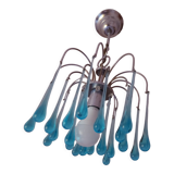 Chandelier Murano drops of water Paolo Venini