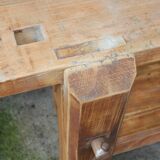 Wooden workbench