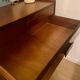 Commode haute 5 tiroirs en teck années 60
