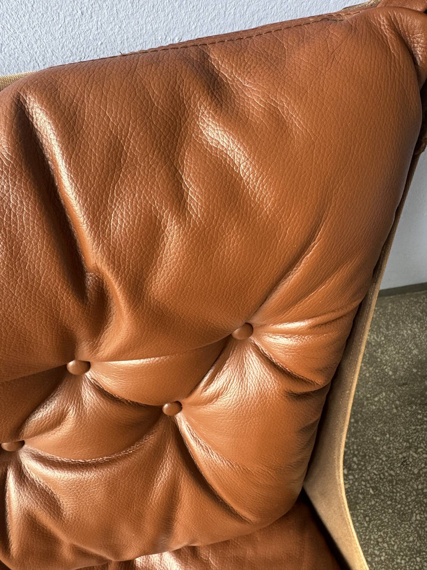 Vintage Scandinavian Falcon lounge chair by Sigurd Ressel, 1970.