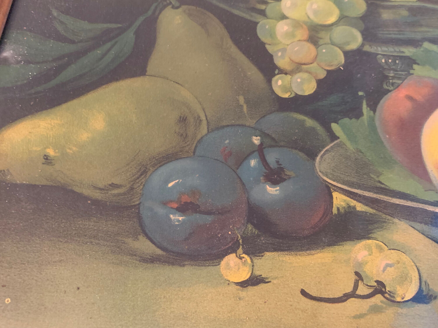 Pair of Still Life Fruit Paintings 1900