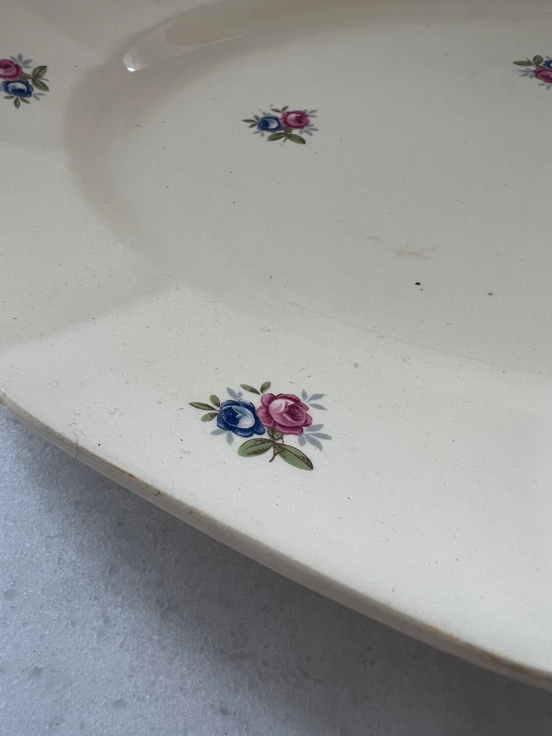 Large presentation dish Sarreguemines Digoin