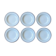 Hollow plates in Italian porcelain Tognana