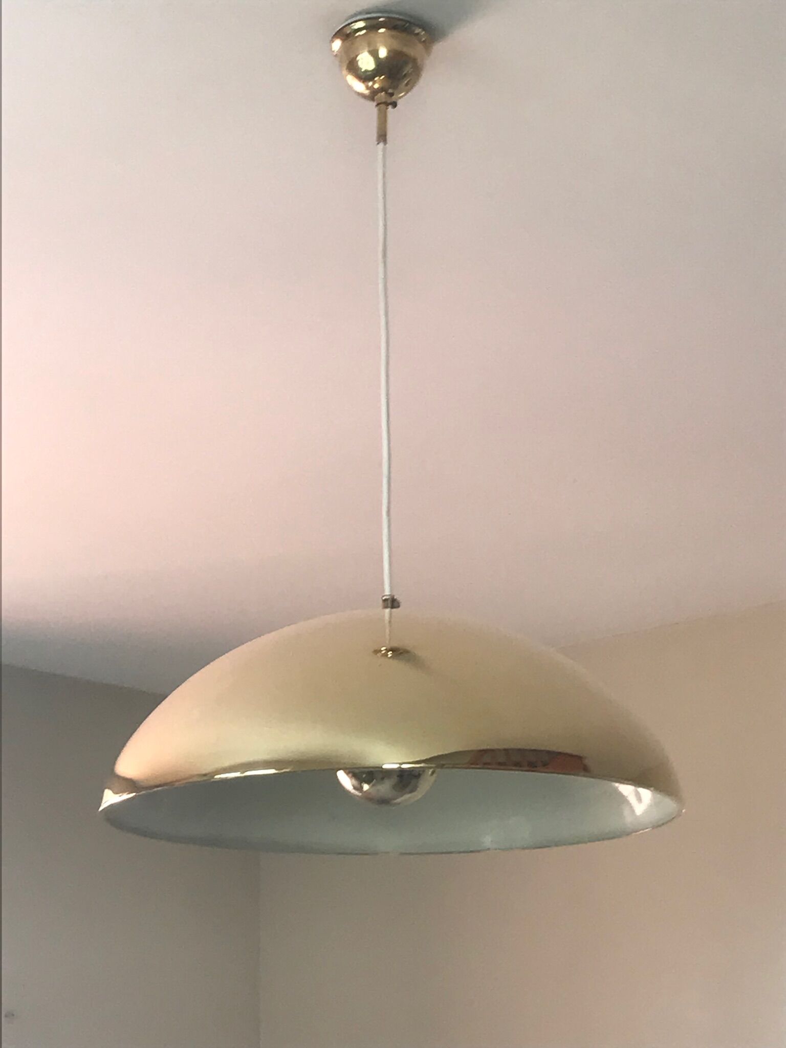 Hanging lamp brass 60