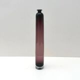 Vase by Marisa and Alain Begou in blown glass, France 1986