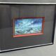 Gouache painting Marine at sea by storm signed Schmitt