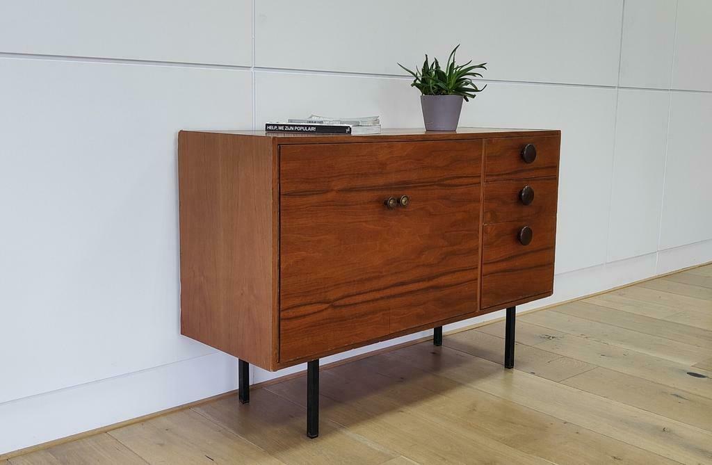 Vintage mid century sideboard shoe cabinet convenient