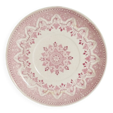 Sarreguemines earthenware plate, "Wagram" motif