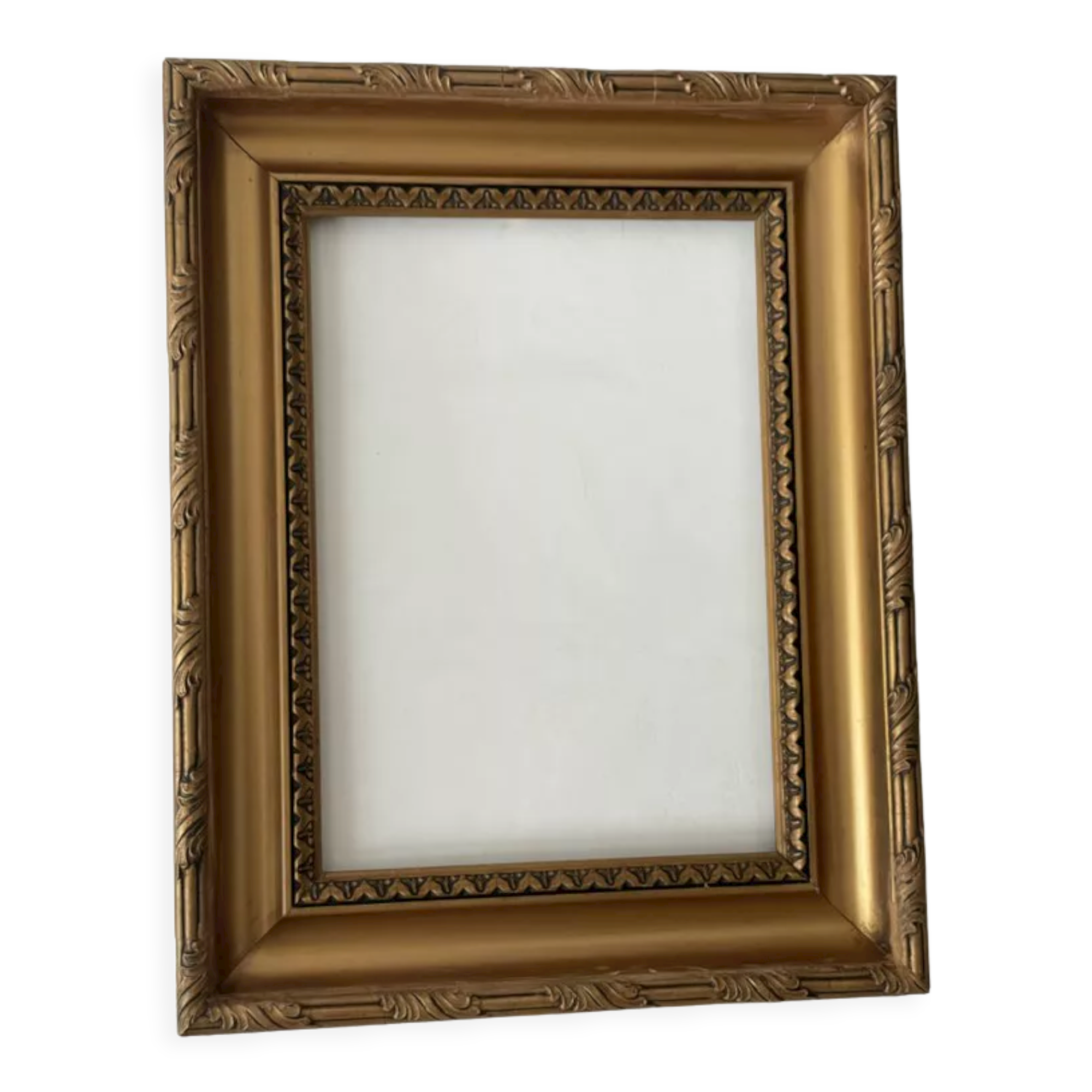 Old gilded frame