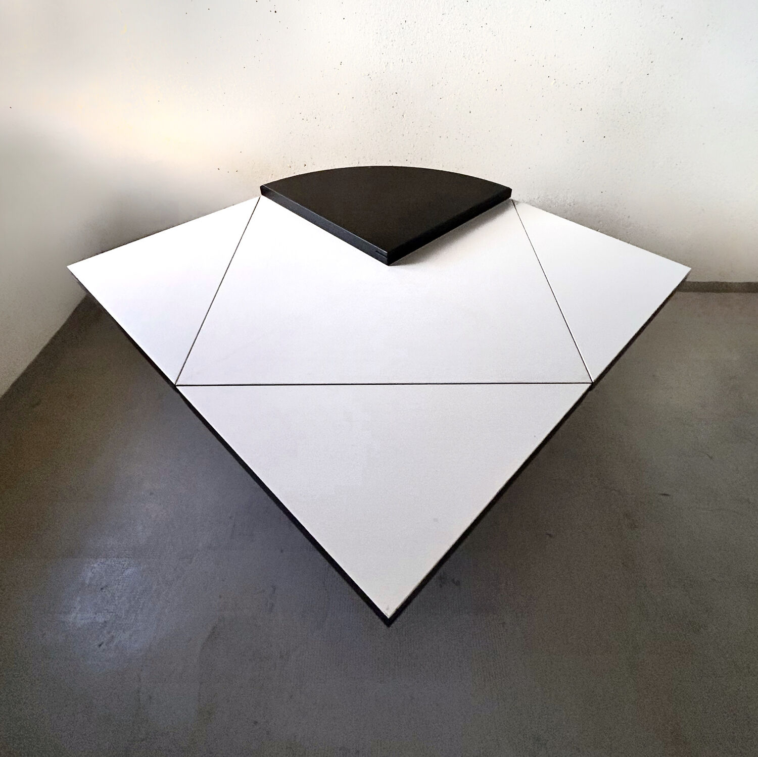 Quadrondo table by Erwin Nagel for Rosenthal, Germany 1980