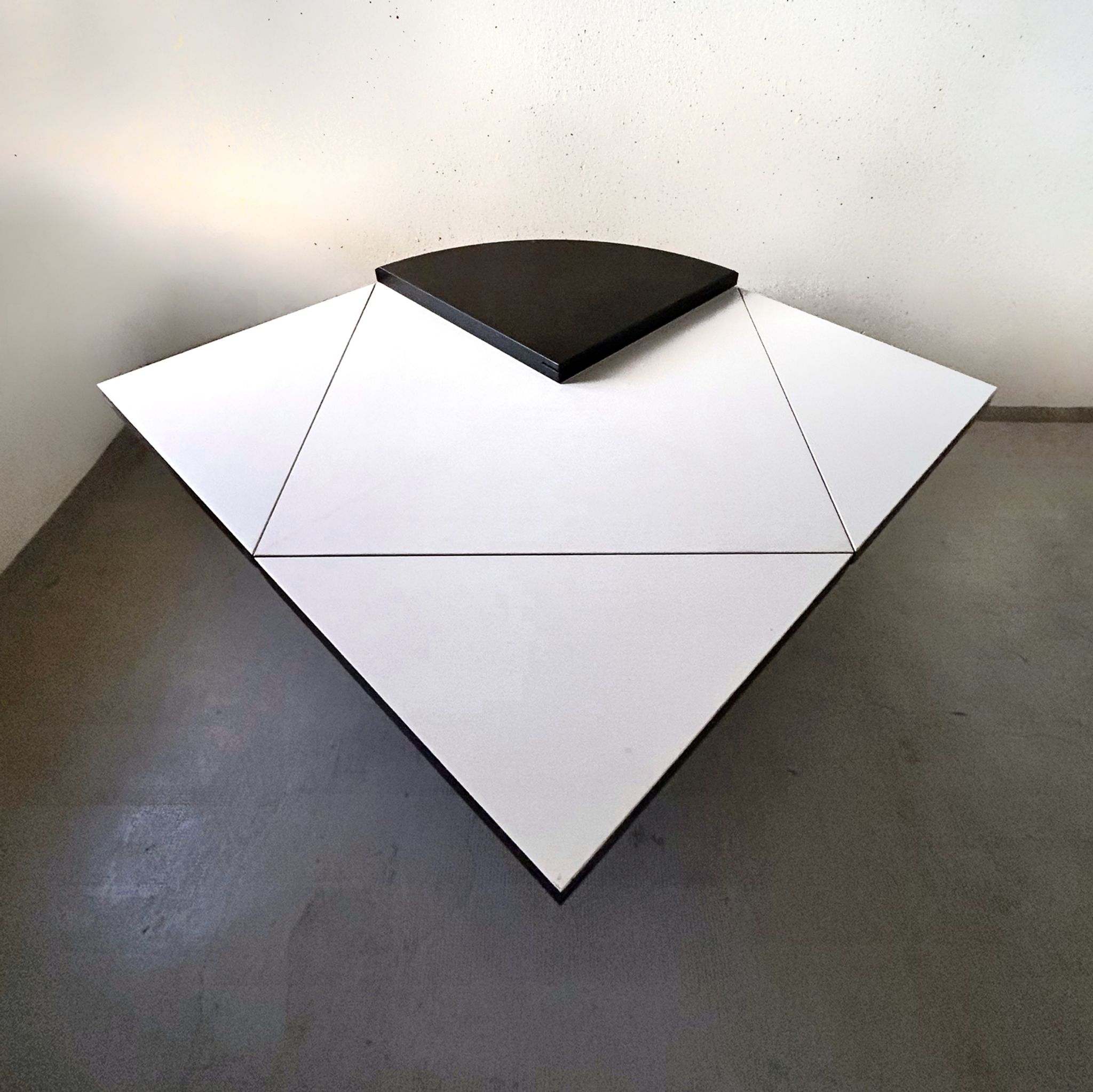 Quadrondo table by Erwin Nagel for Rosenthal, Germany 1980