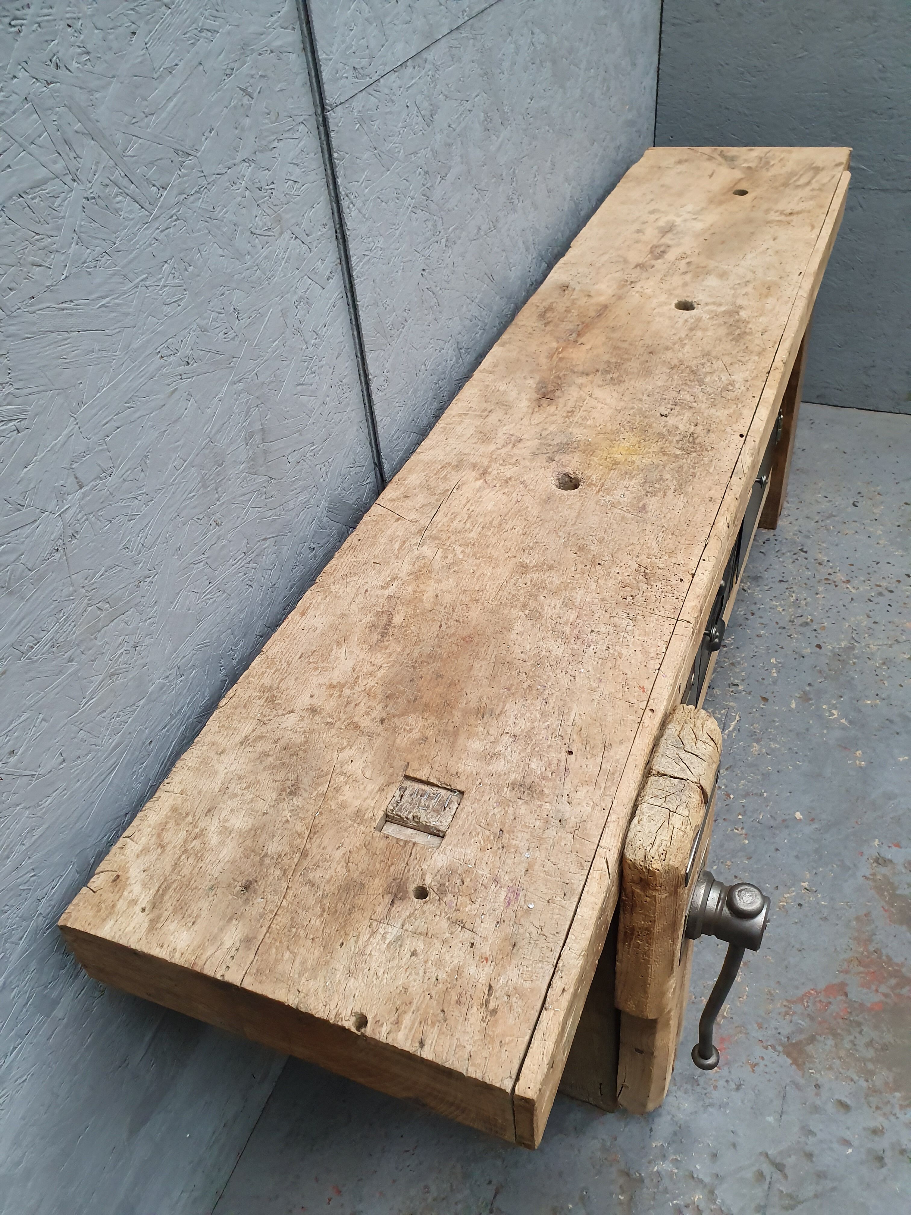 former established industrial elm and oak brass plate