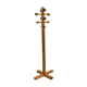 Free-standing coat rack in solid pine, Les Arcs, 1970s
