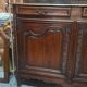 Low oak sideboard