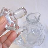 Bohemian crystal liqueur service Baccarat st Louis carafe carafon glass decanter