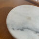 Vintage white marble ashtray