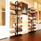 Severin Library 1 American walnut and matte black steel