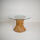 1970s rattan dining table