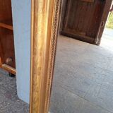 Mirror Louis Philippe XIXem gilding sheet 130/96cm