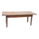 Oak farmhouse table 190cm 6 drawers