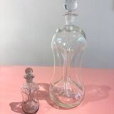 2 Holmegaard glass carafes