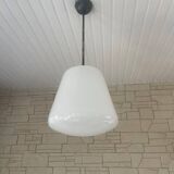Ancien lustre en opaline des années 50