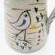 Modernist pitcher with rooster by Fratelli Fanciullacci from the 1950s.