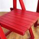 Paire de chaises pliantes