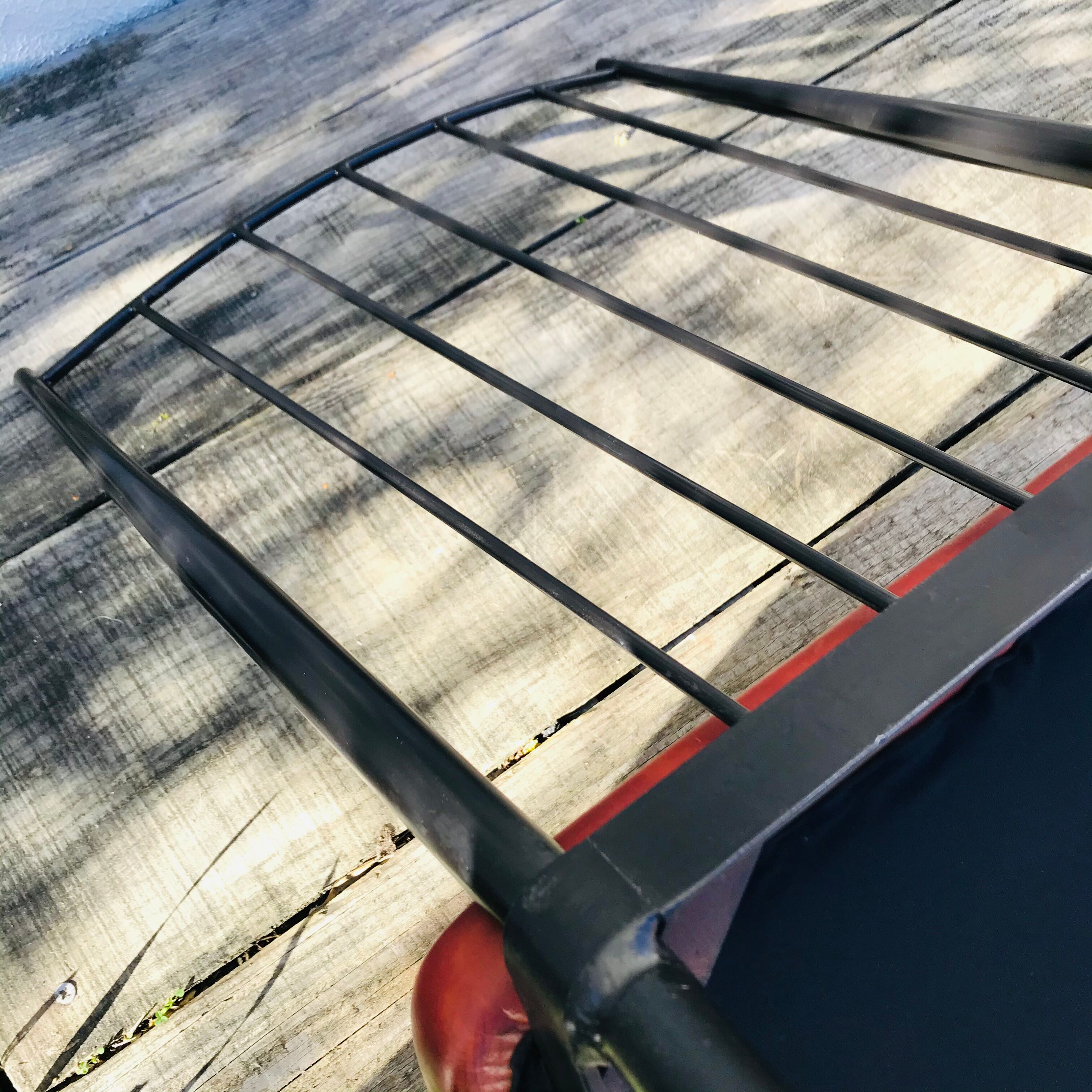 Pair of vintage leather seating chairs