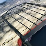 Pair of vintage leather seating chairs