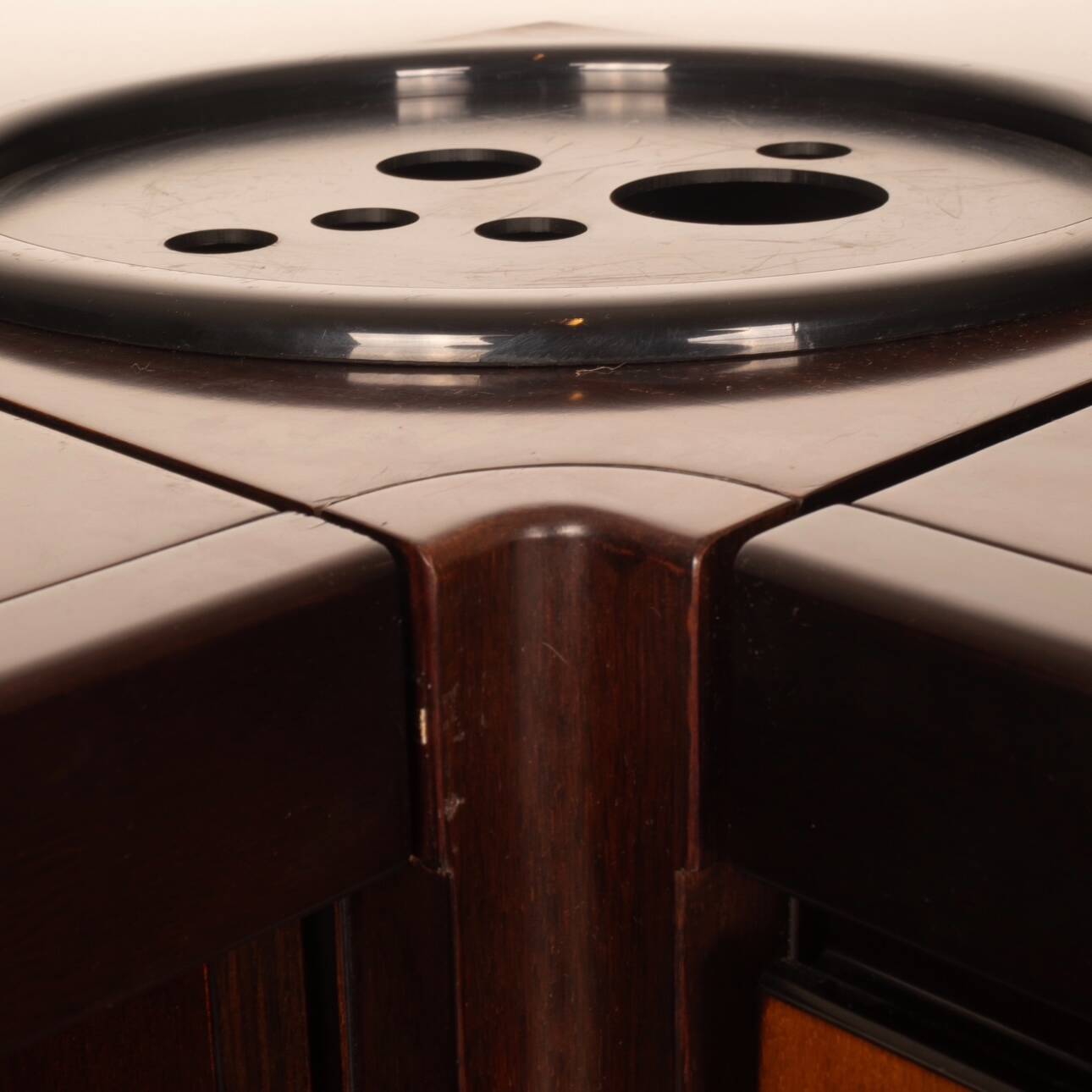 Coppia di Armadietti e Bar "S11" di Angelo Mangiarotti per Sorgente dei Mobili