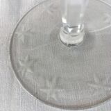 Lot de 6 verres en cristal de Bohême
