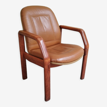 Fauteuil scandinave vintage Atol 1970