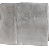 Damask linen tablecloth