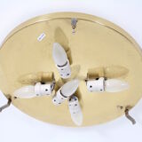 Wallano style blown glass wall ceiling lamp