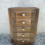 Chifonnier chest of drawers from the years 50