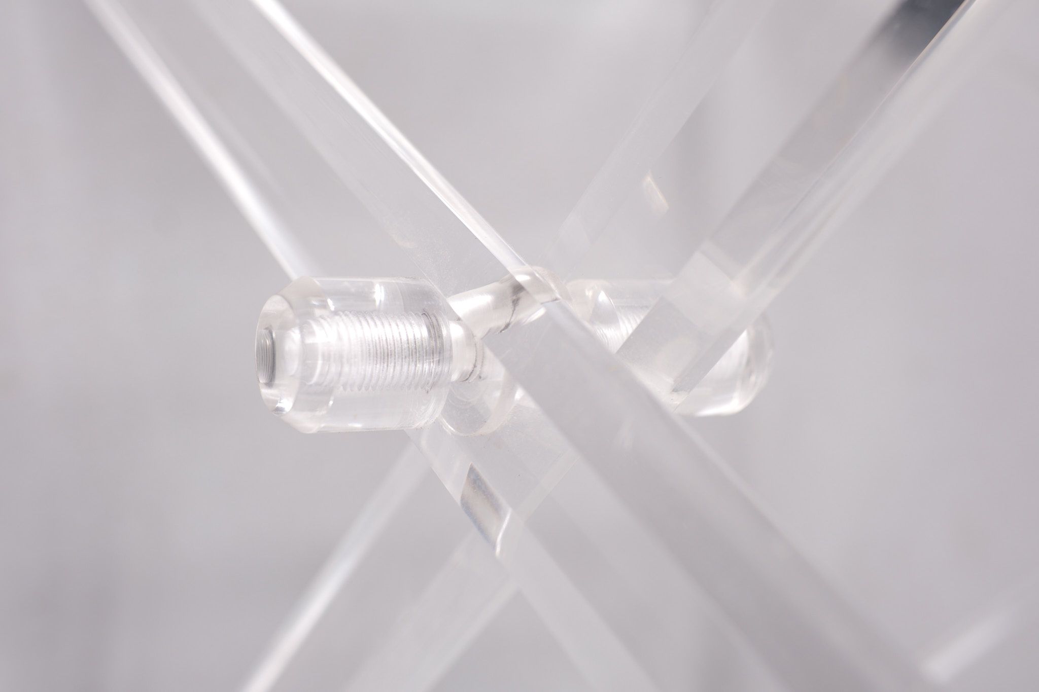 Table lucite, France, années 1970